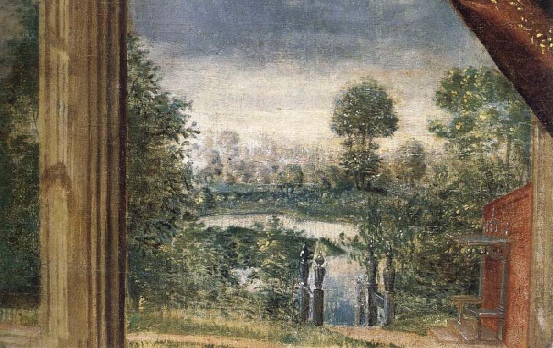 Panorama of Part of Prince Henry-s Richmond Palace garden, unknow artist